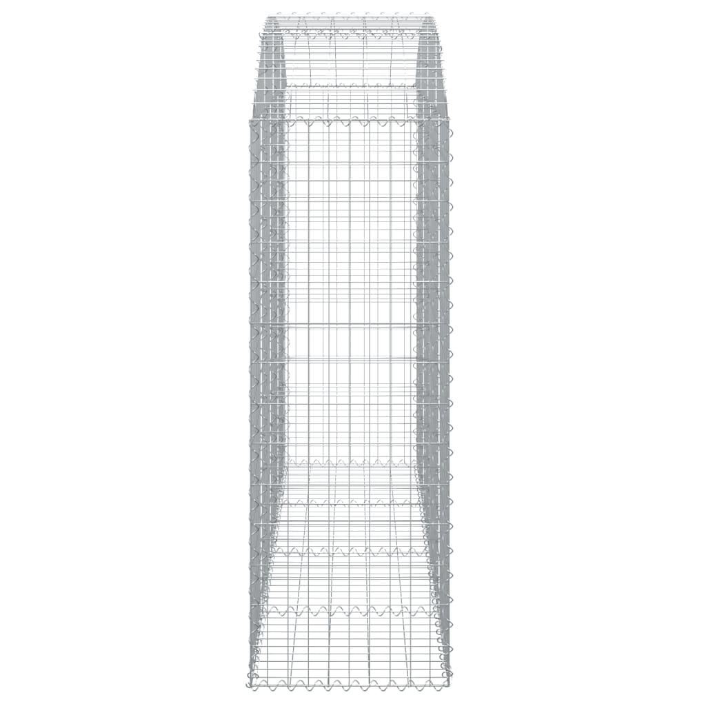 Schanskorf gewelfd 200x50x140/160 cm gegalvaniseerd ijzer is nu te koop bij PeponiXL, paradijselijk wonen!