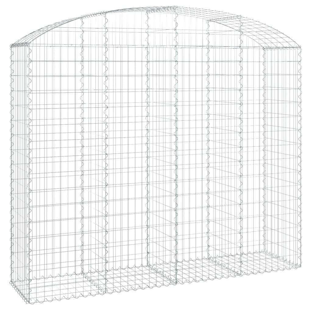 Schanskorf gewelfd 200x50x160/180 cm gegalvaniseerd ijzer is nu te koop bij PeponiXL, paradijselijk wonen!