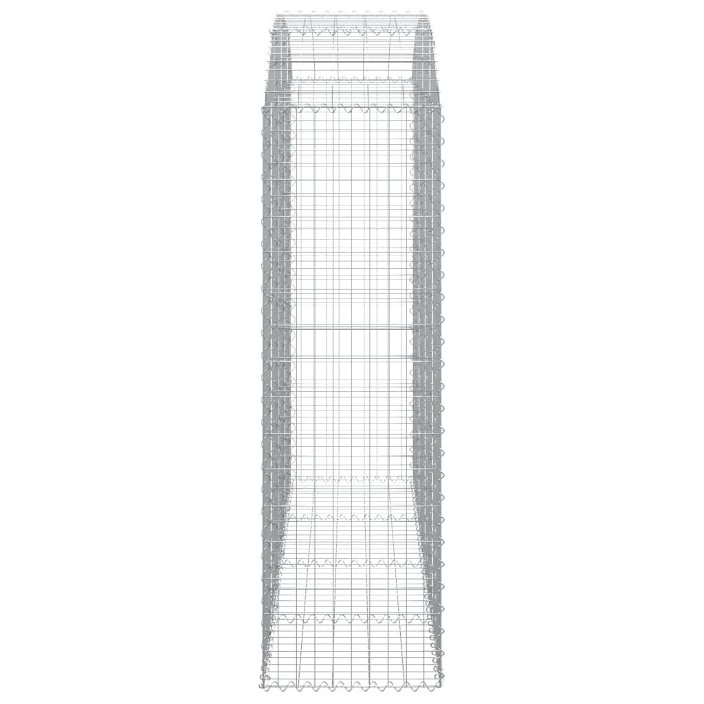 Schanskorf gewelfd 200x50x160/180 cm gegalvaniseerd ijzer is nu te koop bij PeponiXL, paradijselijk wonen!