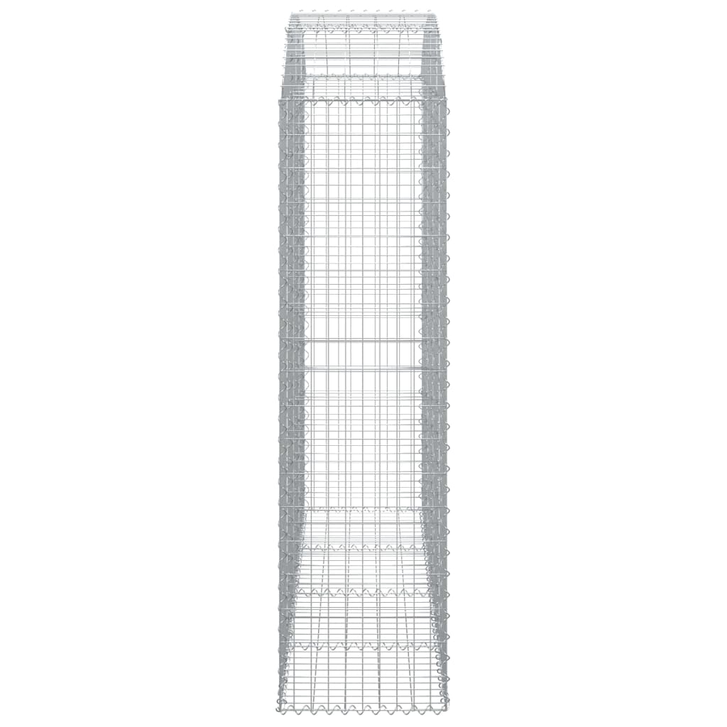 Schanskorf gewelfd 200x50x180/200 cm gegalvaniseerd ijzer is nu te koop bij PeponiXL, paradijselijk wonen!