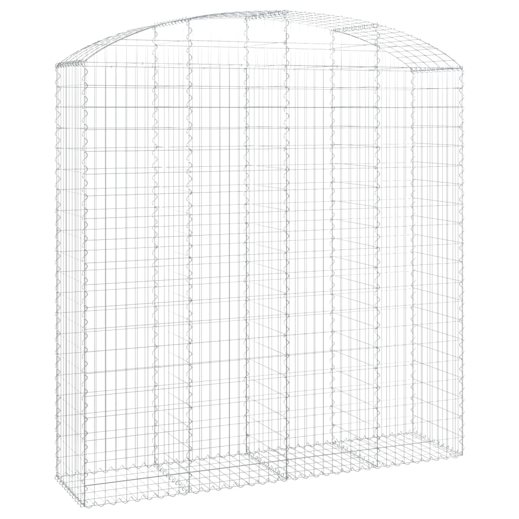 Schanskorf gewelfd 200x50x200/220 cm gegalvaniseerd ijzer is nu te koop bij PeponiXL, paradijselijk wonen!