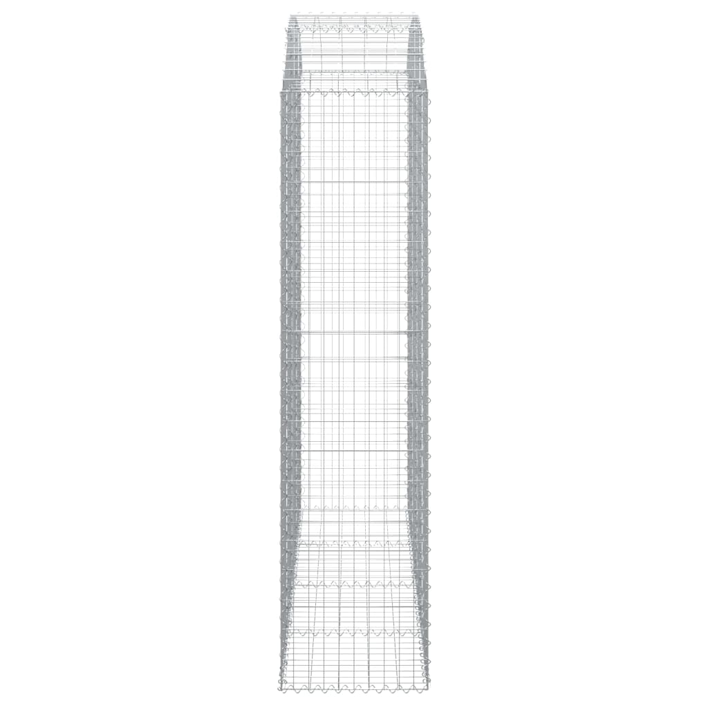 Schanskorf gewelfd 200x50x200/220 cm gegalvaniseerd ijzer is nu te koop bij PeponiXL, paradijselijk wonen!