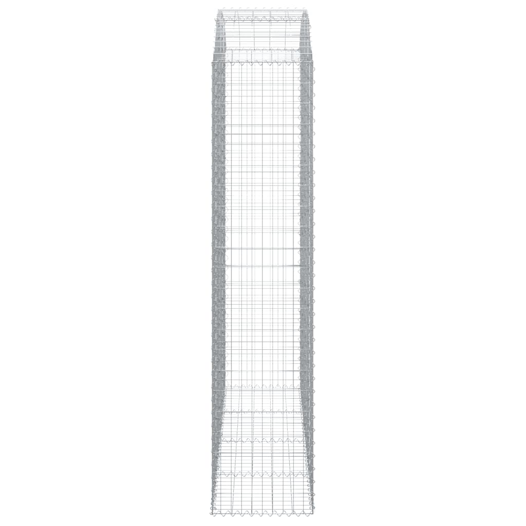 Schanskorf gewelfd 200x50x220/240 cm gegalvaniseerd ijzer is nu te koop bij PeponiXL, paradijselijk wonen!