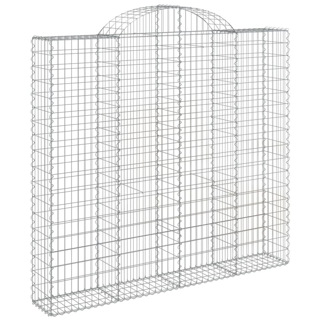 Schanskorf gewelfd 200x50x180/200 cm gegalvaniseerd ijzer is nu te koop bij PeponiXL, paradijselijk wonen!
