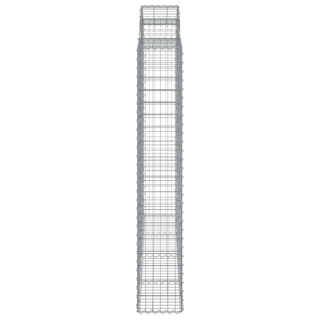 Schanskorf gewelfd 200x50x180/200 cm gegalvaniseerd ijzer is nu te koop bij PeponiXL, paradijselijk wonen!