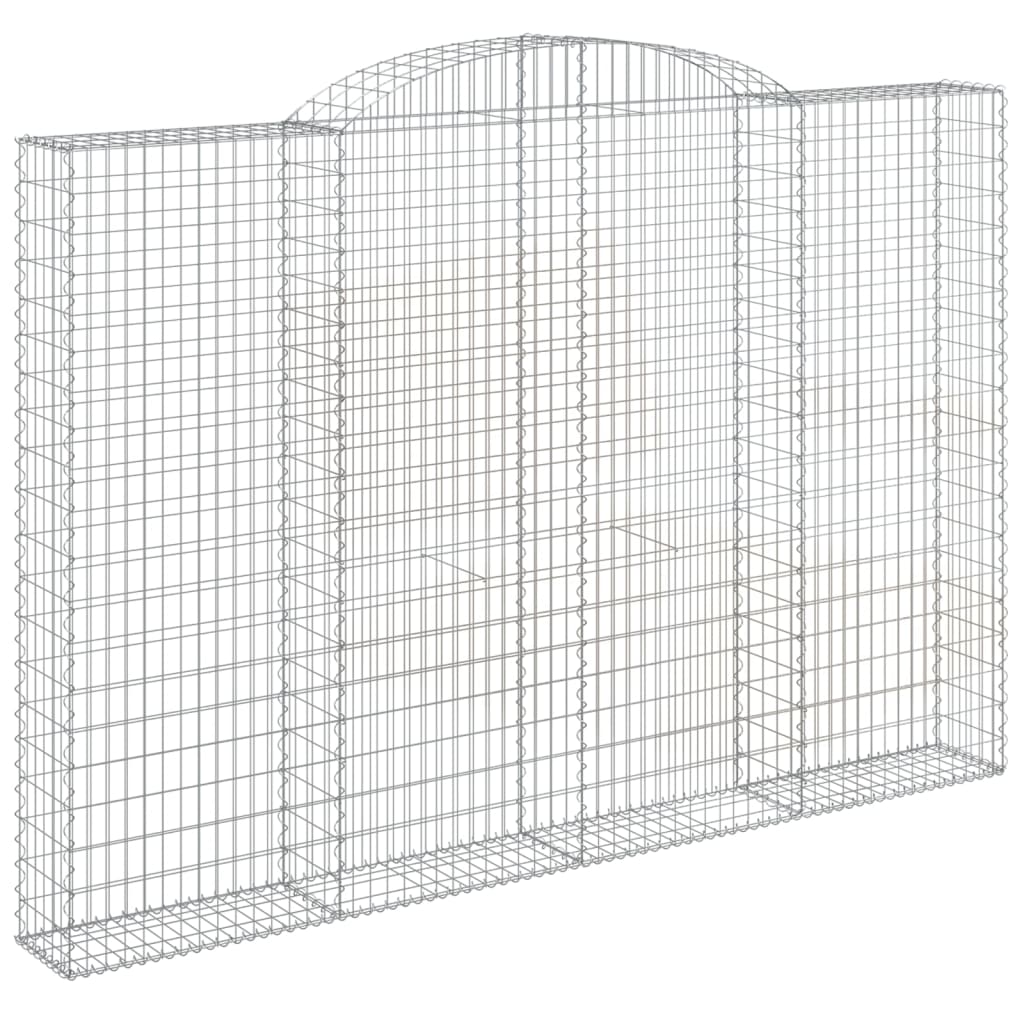 Schanskorf gewelfd 300x30x200/220 cm gegalvaniseerd ijzer is nu te koop bij PeponiXL, paradijselijk wonen!