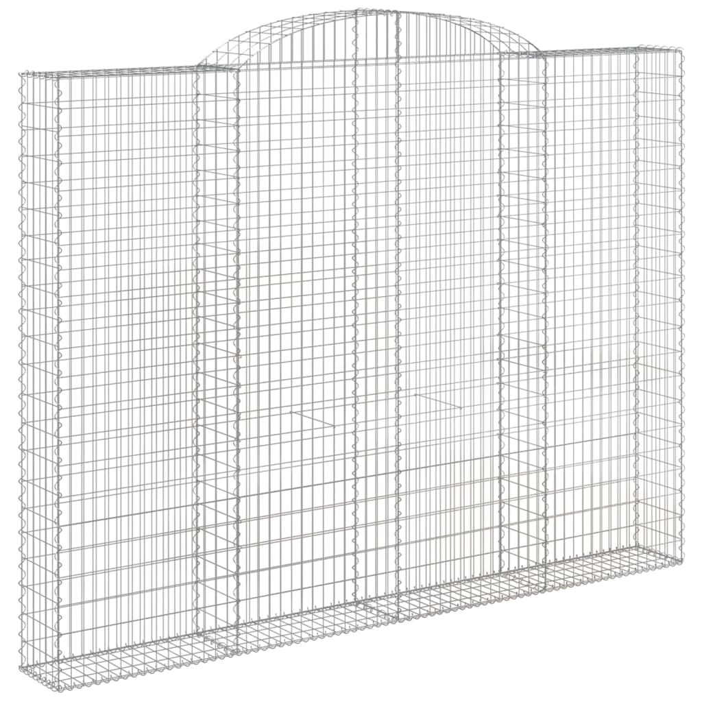 Schanskorf gewelfd 300x30x220/240 cm gegalvaniseerd ijzer is nu te koop bij PeponiXL, paradijselijk wonen!