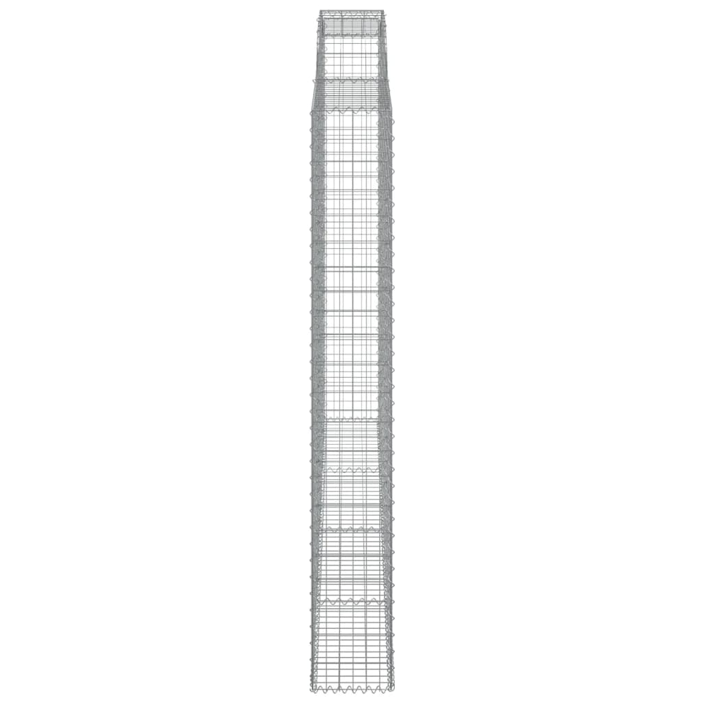 Schanskorf gewelfd 300x30x220/240 cm gegalvaniseerd ijzer is nu te koop bij PeponiXL, paradijselijk wonen!