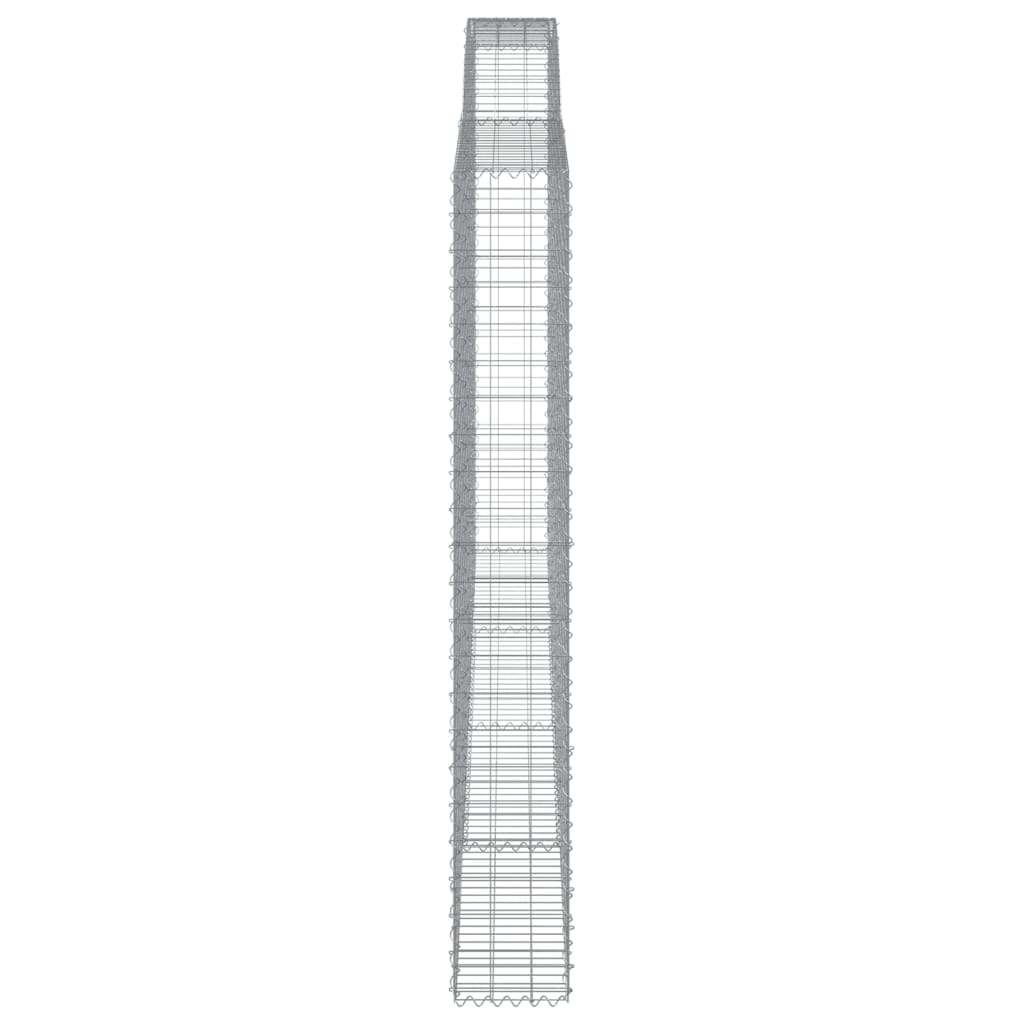 Schanskorf gewelfd 400x30x220/240 cm gegalvaniseerd ijzer is nu te koop bij PeponiXL, paradijselijk wonen!
