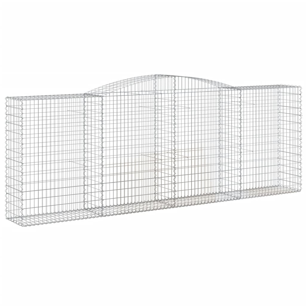 Schanskorf gewelfd 400x50x140/160 cm gegalvaniseerd ijzer is nu te koop bij PeponiXL, paradijselijk wonen!