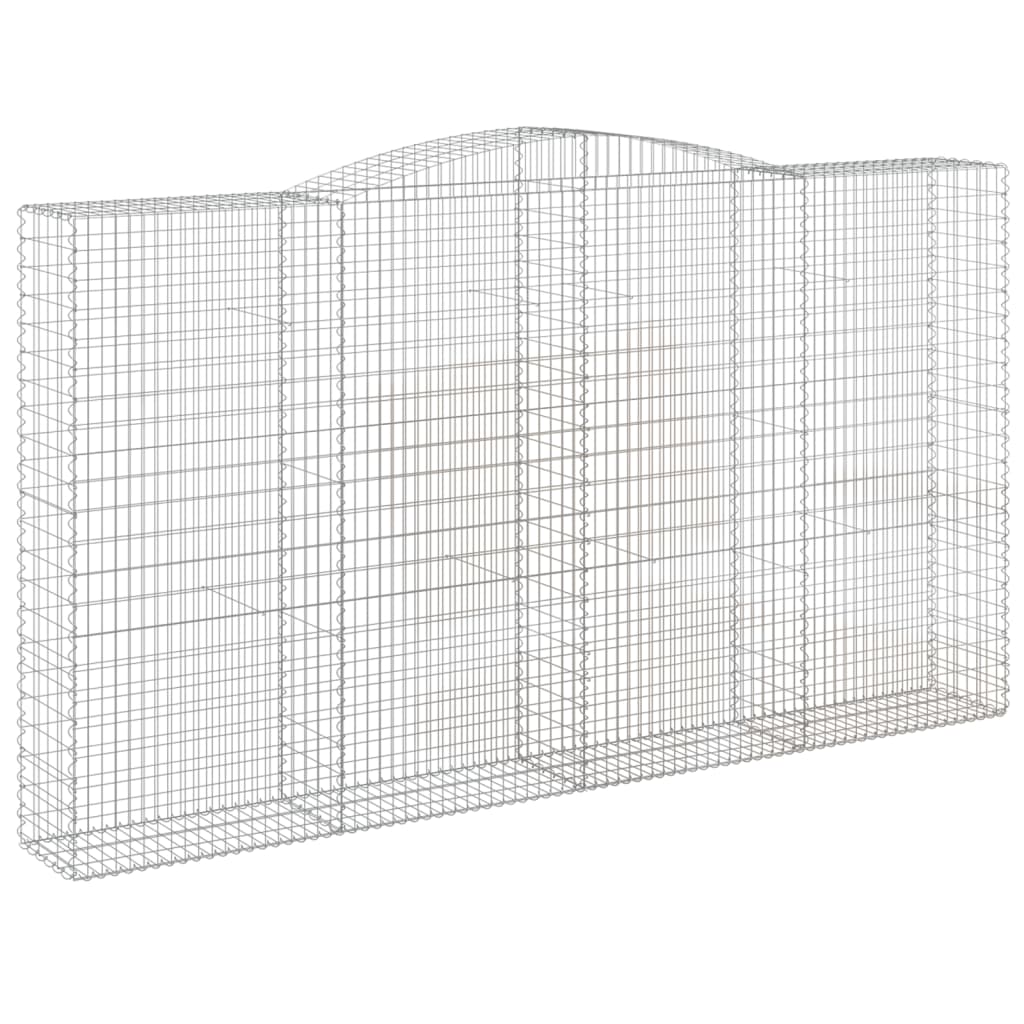 Schanskorf gewelfd 400x50x220/240 cm gegalvaniseerd ijzer is nu te koop bij PeponiXL, paradijselijk wonen!