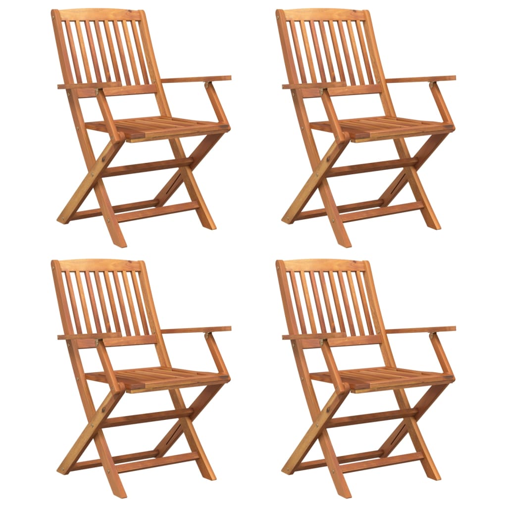 5-delige Eethoek massief acaciahout is nu te koop bij PeponiXL, paradijselijk wonen!