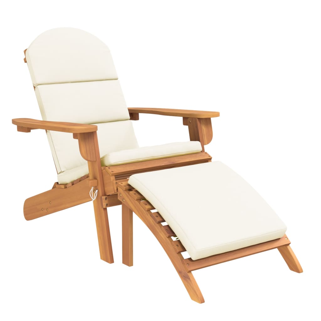 3-delige Loungeset Adirondack massief acaciahout is nu te koop bij PeponiXL, paradijselijk wonen!