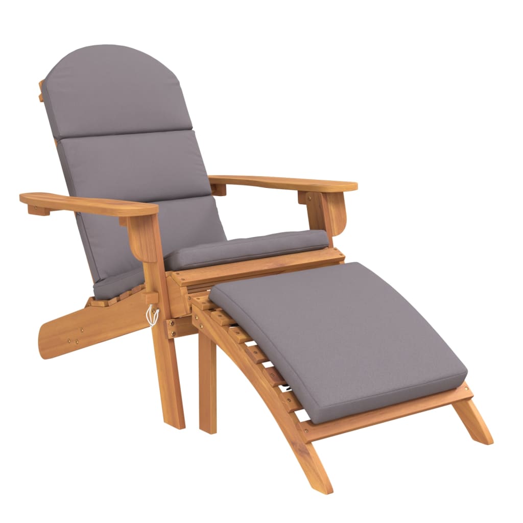 3-delige Loungeset Adirondack massief acaciahout is nu te koop bij PeponiXL, paradijselijk wonen!