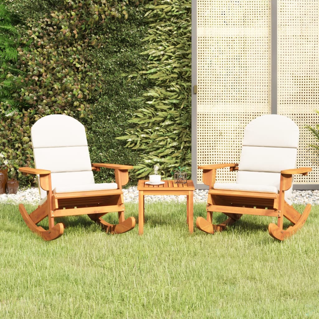 3-delige Loungeset Adirondack massief acaciahout is nu te koop bij PeponiXL, paradijselijk wonen!
