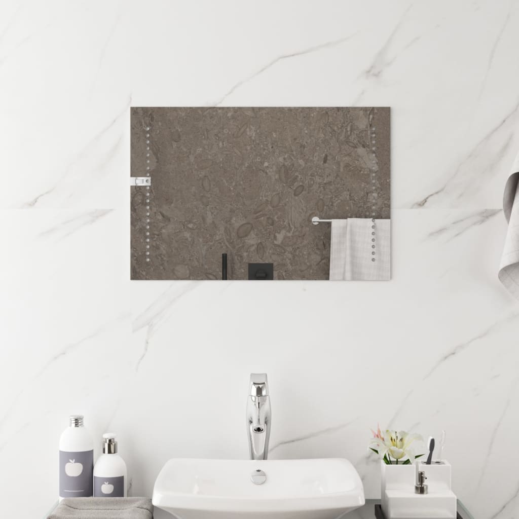 Badkamerspiegel LED 40x60 cm is nu te koop bij PeponiXL, paradijselijk wonen!