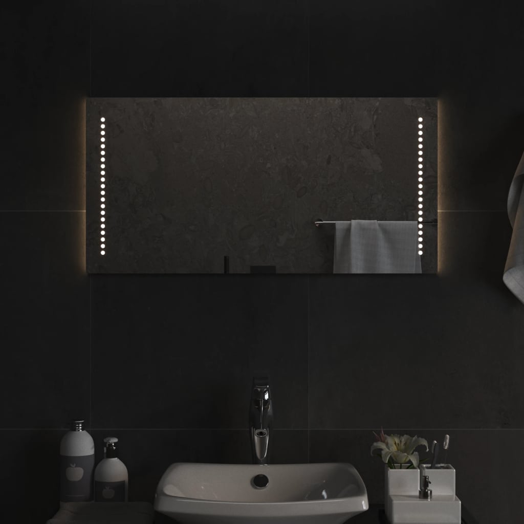 Badkamerspiegel LED 40x80 cm is nu te koop bij PeponiXL, paradijselijk wonen!
