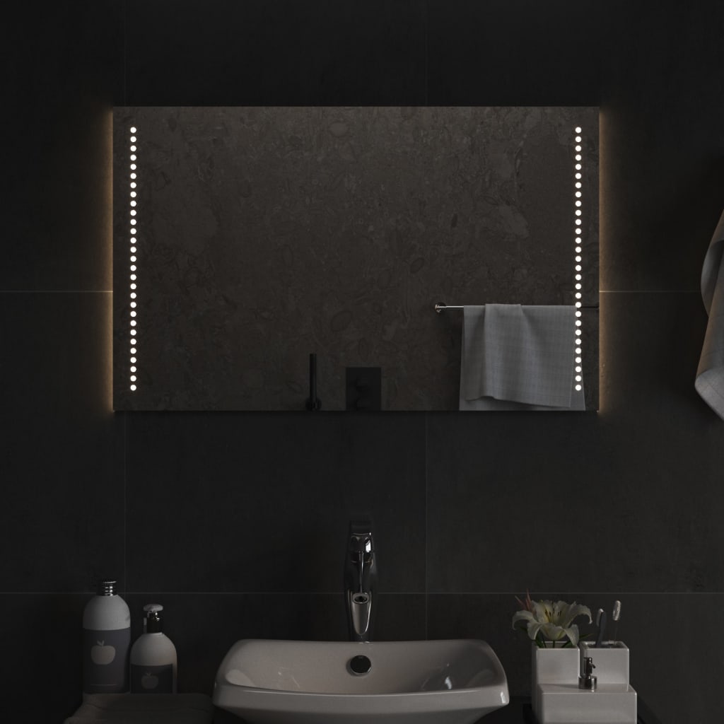 Badkamerspiegel LED 50x80 cm is nu te koop bij PeponiXL, paradijselijk wonen!