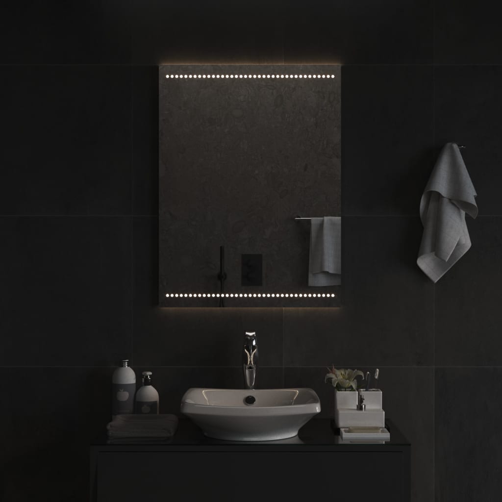Badkamerspiegel LED 60x80 cm is nu te koop bij PeponiXL, paradijselijk wonen!