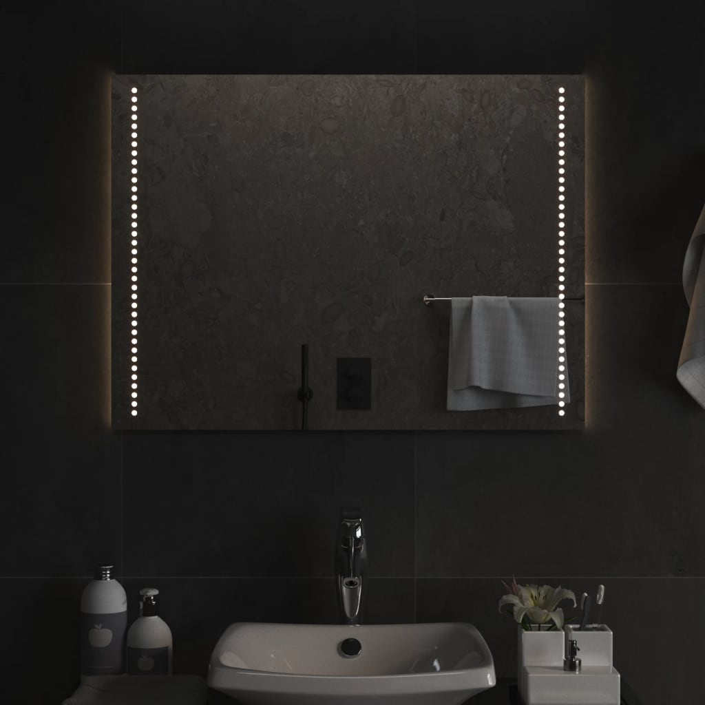 Badkamerspiegel LED 60x80 cm is nu te koop bij PeponiXL, paradijselijk wonen!