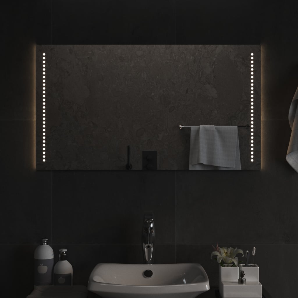 Badkamerspiegel LED 50x90 cm is nu te koop bij PeponiXL, paradijselijk wonen!