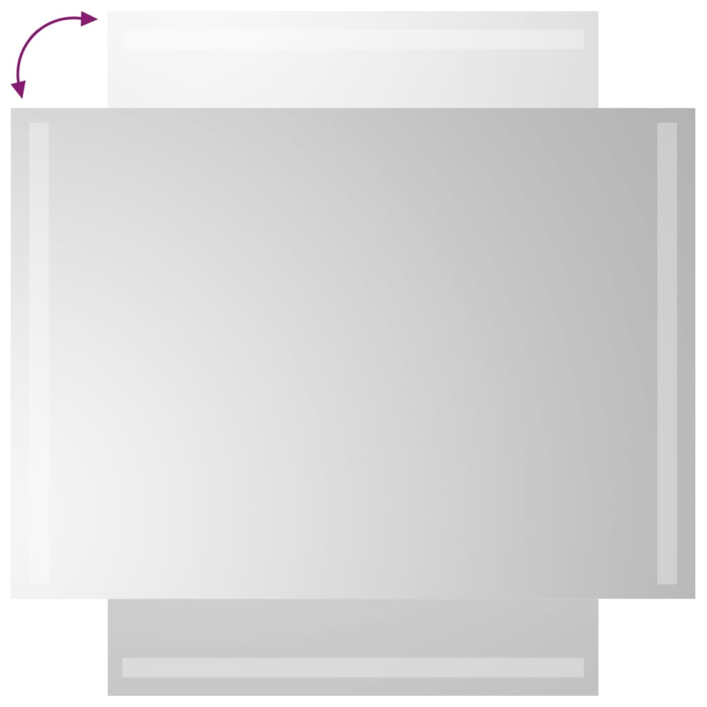 Badkamerspiegel LED 50x70 cm is nu te koop bij PeponiXL, paradijselijk wonen!