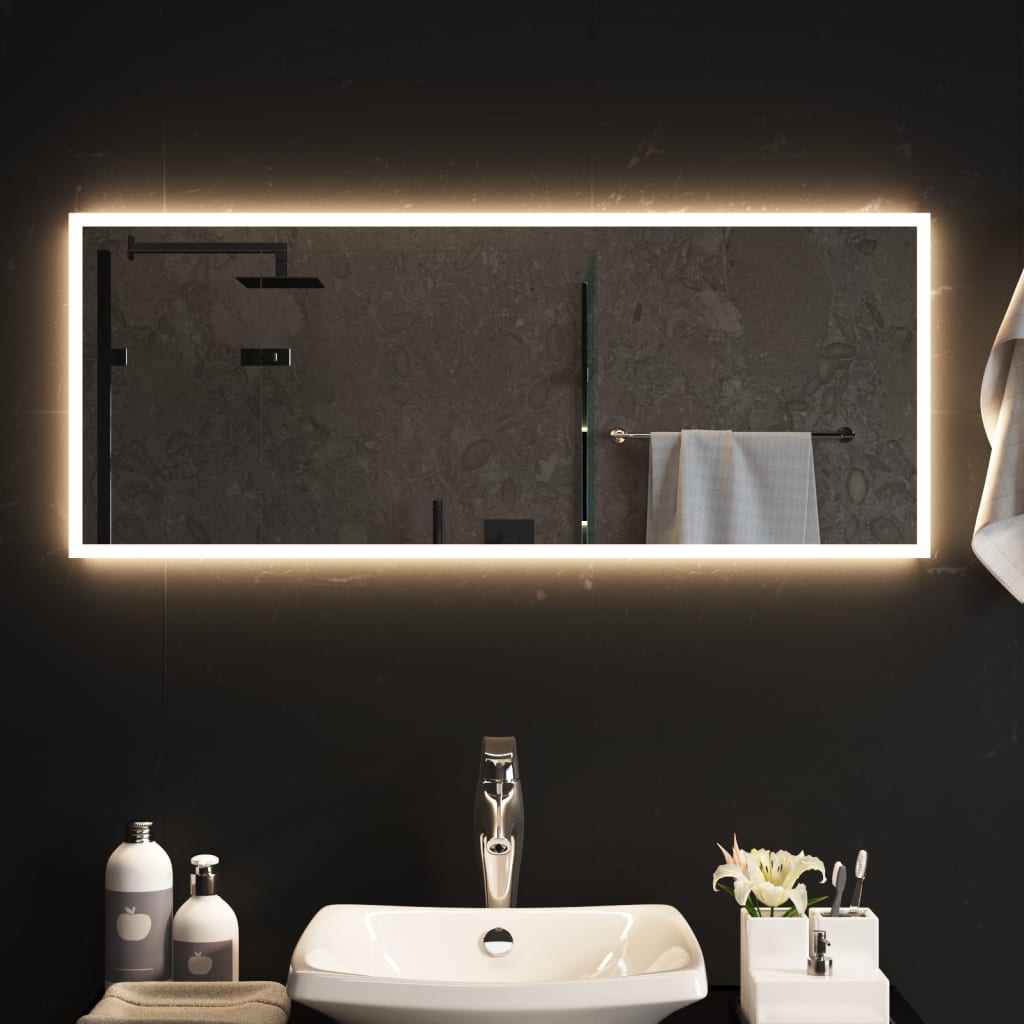 Badkamerspiegel LED 40x100 cm