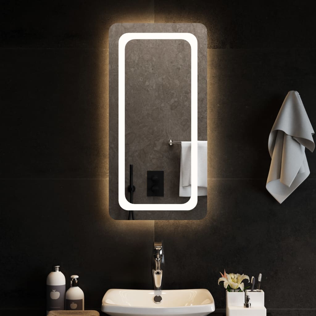 Badkamerspiegel LED 40x80 cm is nu te koop bij PeponiXL, paradijselijk wonen!