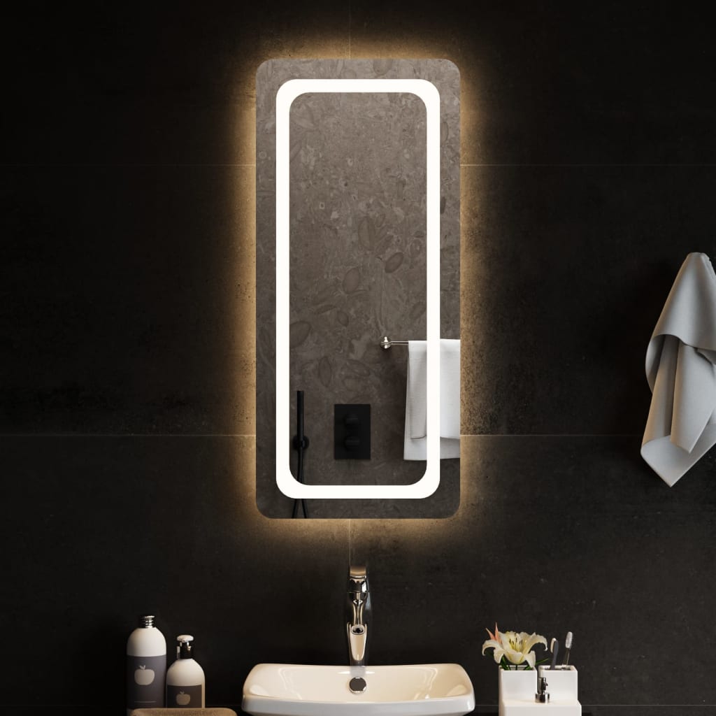 Badkamerspiegel LED 40x90 cm is nu te koop bij PeponiXL, paradijselijk wonen!