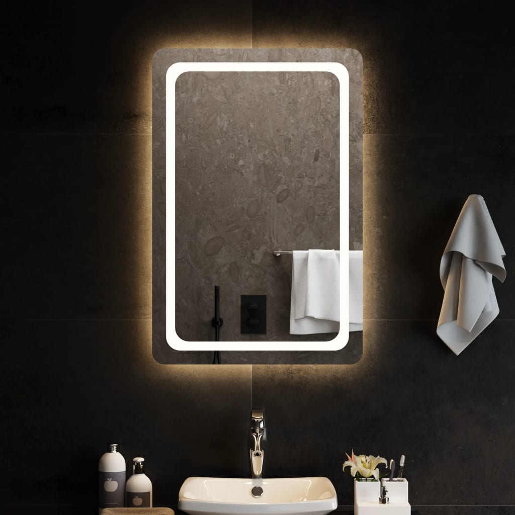 Badkamerspiegel LED 60x90 cm is nu te koop bij PeponiXL, paradijselijk wonen!