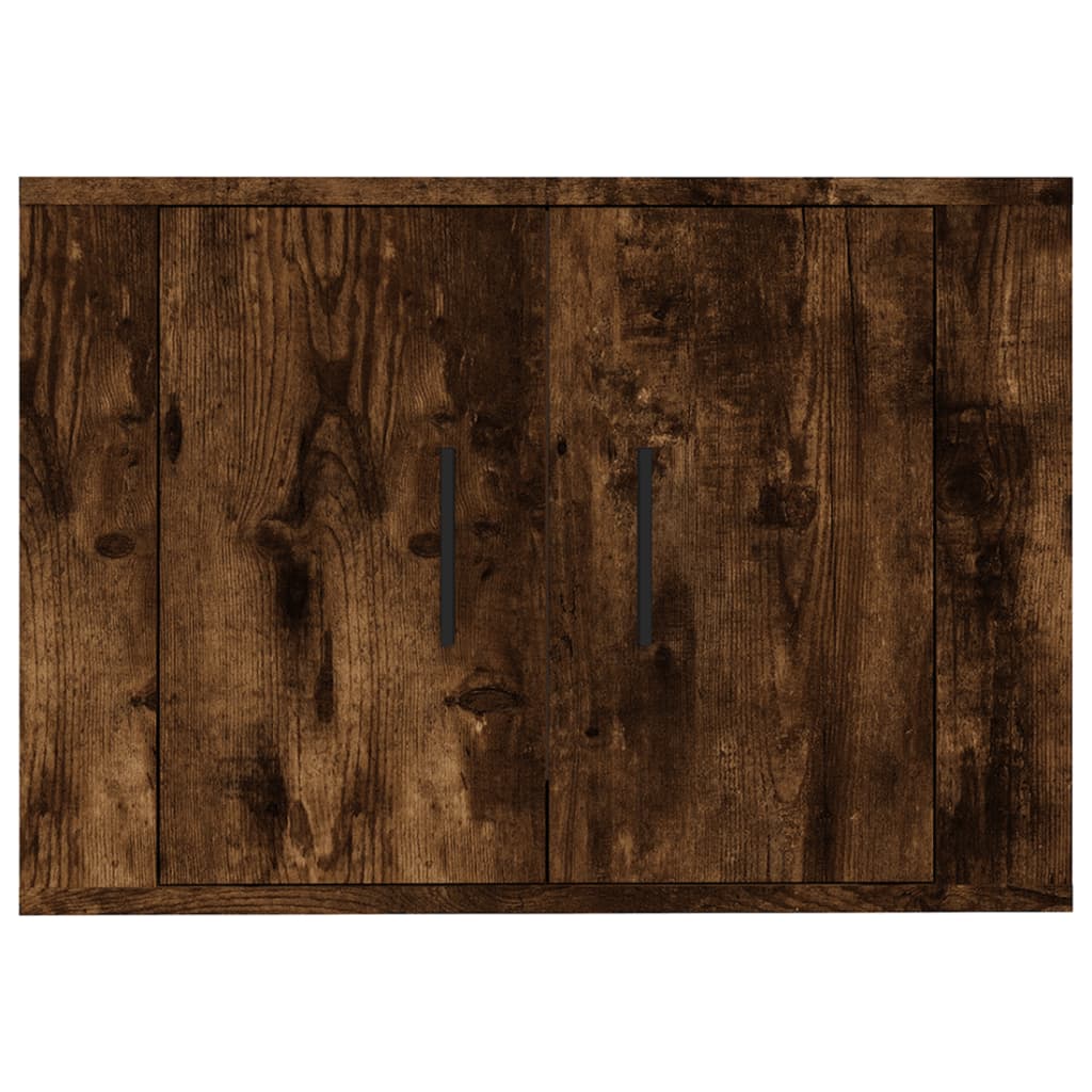 Tv-wandmeubel 57x34,5x40 cm gerookt eikenkleurig is nu te koop bij PeponiXL, paradijselijk wonen!