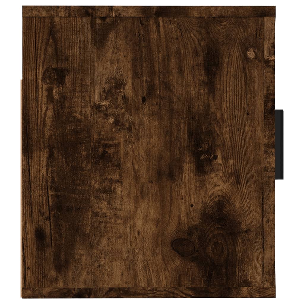 Tv-wandmeubel 57x34,5x40 cm gerookt eikenkleurig is nu te koop bij PeponiXL, paradijselijk wonen!