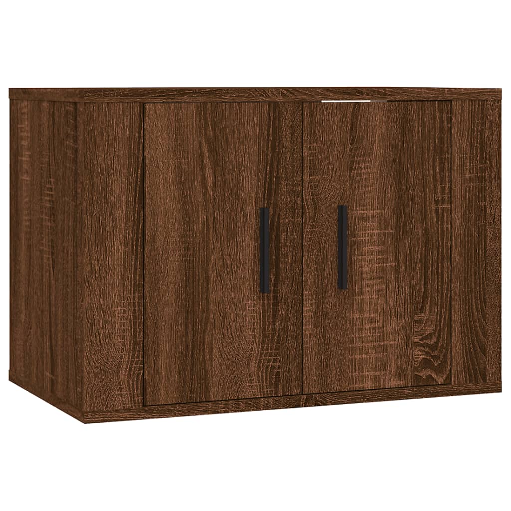 Tv-wandmeubel 57x34,5x40 cm bruin eikenkleur is nu te koop bij PeponiXL, paradijselijk wonen!