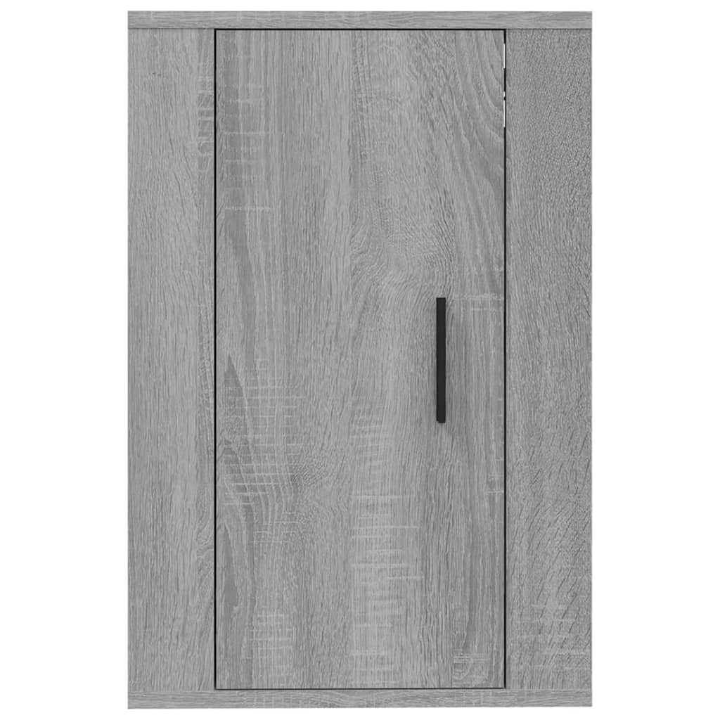 Tv-wandmeubel 40x34,5x60 cm grijs sonoma eikenkleurig is nu te koop bij PeponiXL, paradijselijk wonen!
