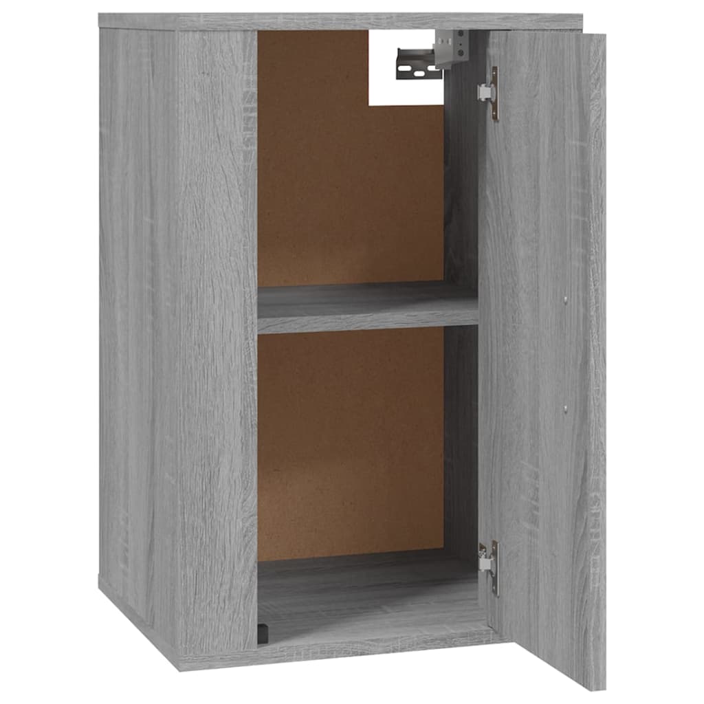 Tv-wandmeubel 40x34,5x60 cm grijs sonoma eikenkleurig is nu te koop bij PeponiXL, paradijselijk wonen!