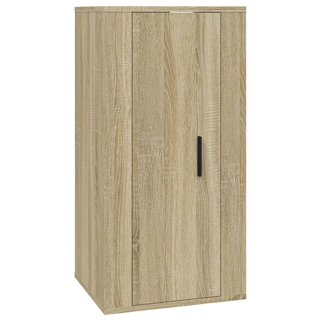 Tv-wandmeubel 40x34,5x80 cm sonoma eikenkleurig is nu te koop bij PeponiXL, paradijselijk wonen!