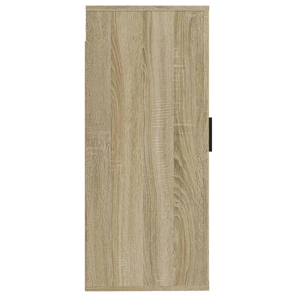 Tv-wandmeubel 40x34,5x80 cm sonoma eikenkleurig is nu te koop bij PeponiXL, paradijselijk wonen!