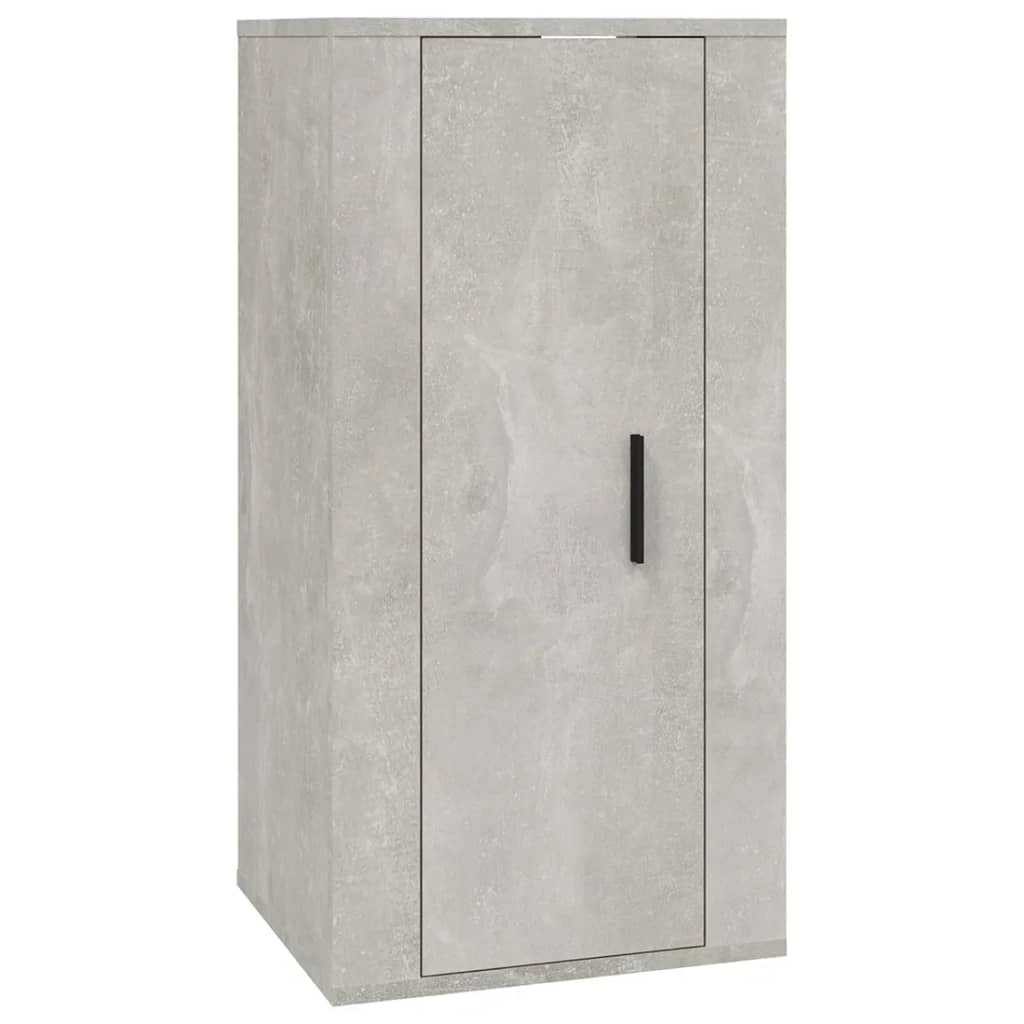 Tv-wandmeubel 40x34,5x80 cm betongrijs is nu te koop bij PeponiXL, paradijselijk wonen!