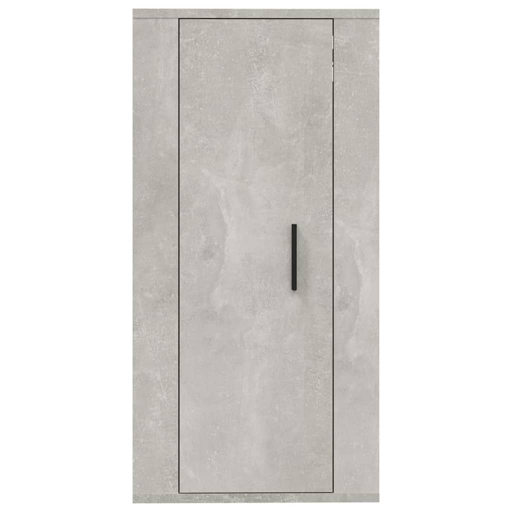 Tv-wandmeubel 40x34,5x80 cm betongrijs is nu te koop bij PeponiXL, paradijselijk wonen!