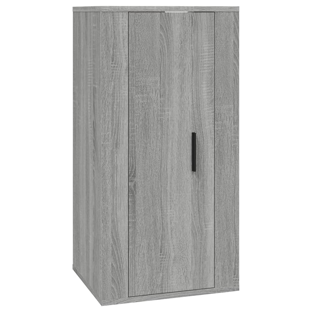 Tv-wandmeubel 40x34,5x80 cm grijs sonoma eikenkleurig is nu te koop bij PeponiXL, paradijselijk wonen!