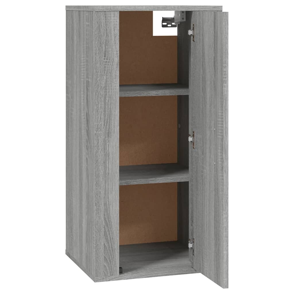 Tv-wandmeubel 40x34,5x80 cm grijs sonoma eikenkleurig is nu te koop bij PeponiXL, paradijselijk wonen!
