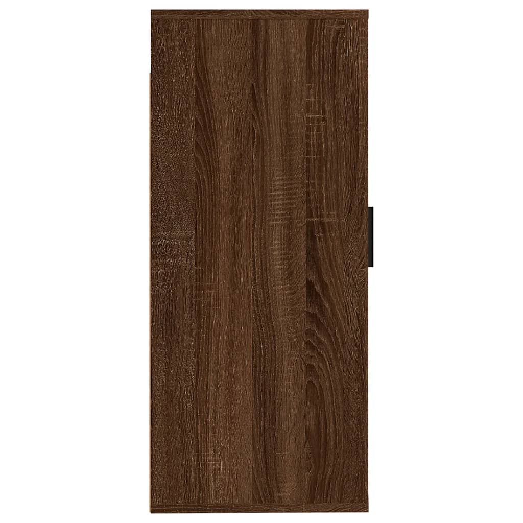 Tv-wandmeubel 40x34,5x80 cm bruin eikenkleur is nu te koop bij PeponiXL, paradijselijk wonen!