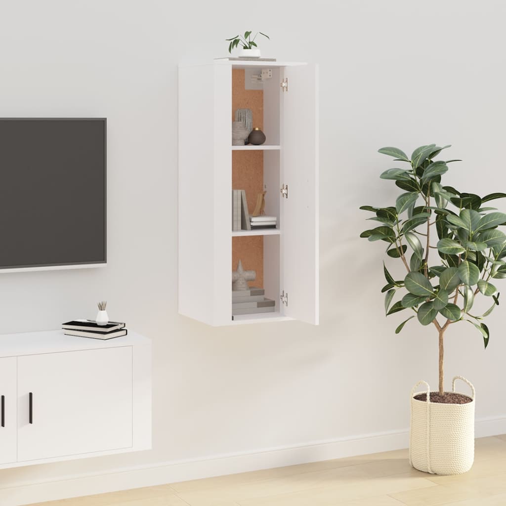 Tv-wandmeubel 40x34,5x100 cm wit is nu te koop bij PeponiXL, paradijselijk wonen!