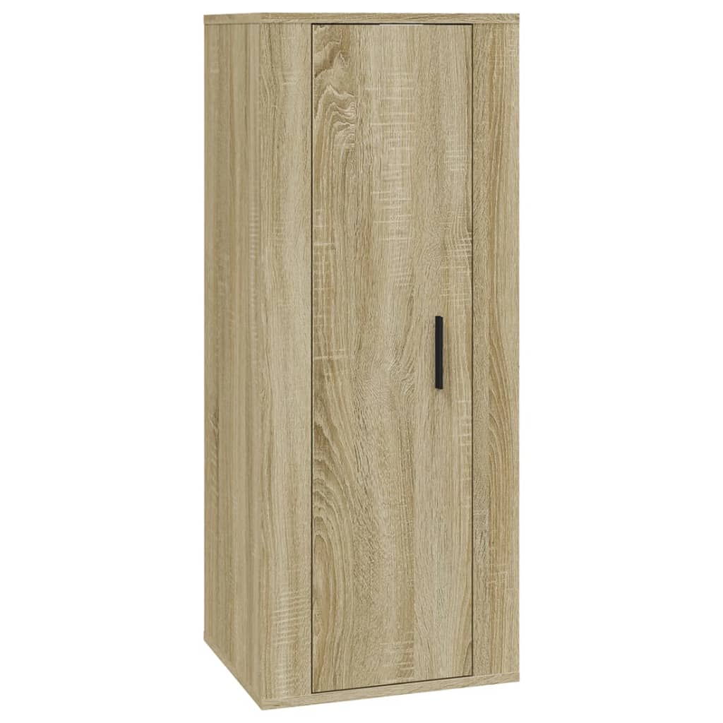 Tv-wandmeubel 40x34,5x100 cm sonoma eikenkleurig is nu te koop bij PeponiXL, paradijselijk wonen!