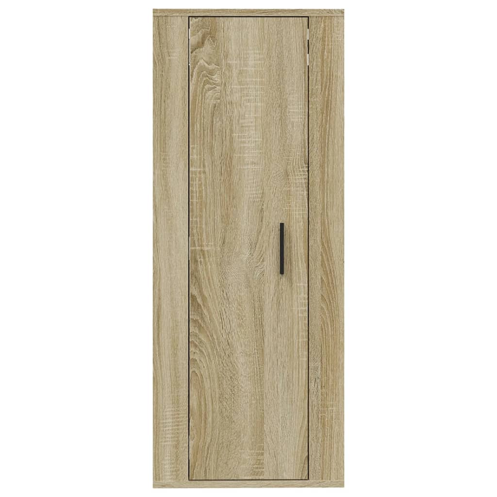 Tv-wandmeubel 40x34,5x100 cm sonoma eikenkleurig is nu te koop bij PeponiXL, paradijselijk wonen!