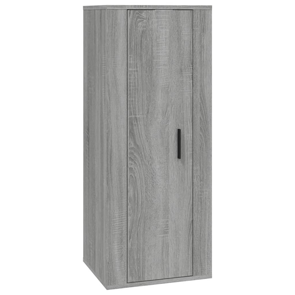 Tv-wandmeubel 40x34,5x100 cm grijs sonoma eikenkleurig is nu te koop bij PeponiXL, paradijselijk wonen!