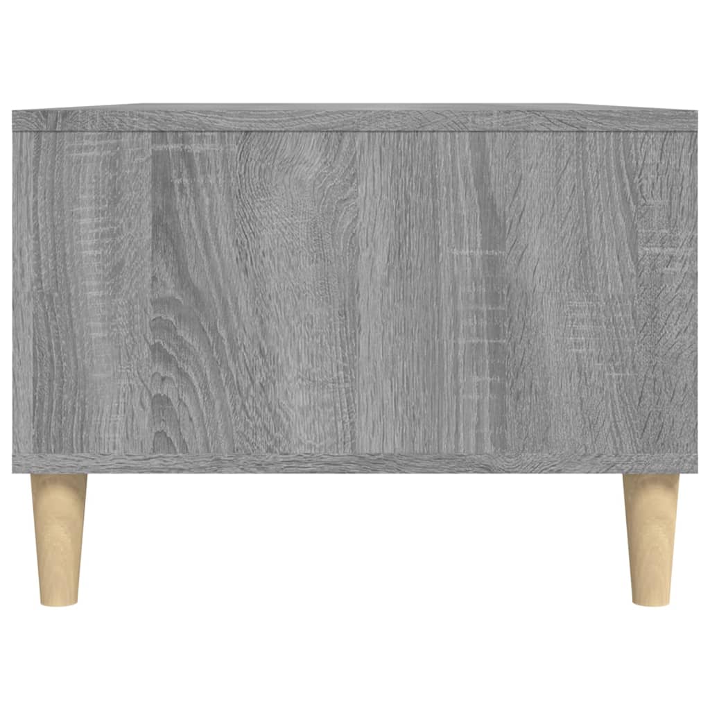 Salontafel 90x50x36,5 cm bewerkt hout grijs sonoma is nu te koop bij PeponiXL, paradijselijk wonen!