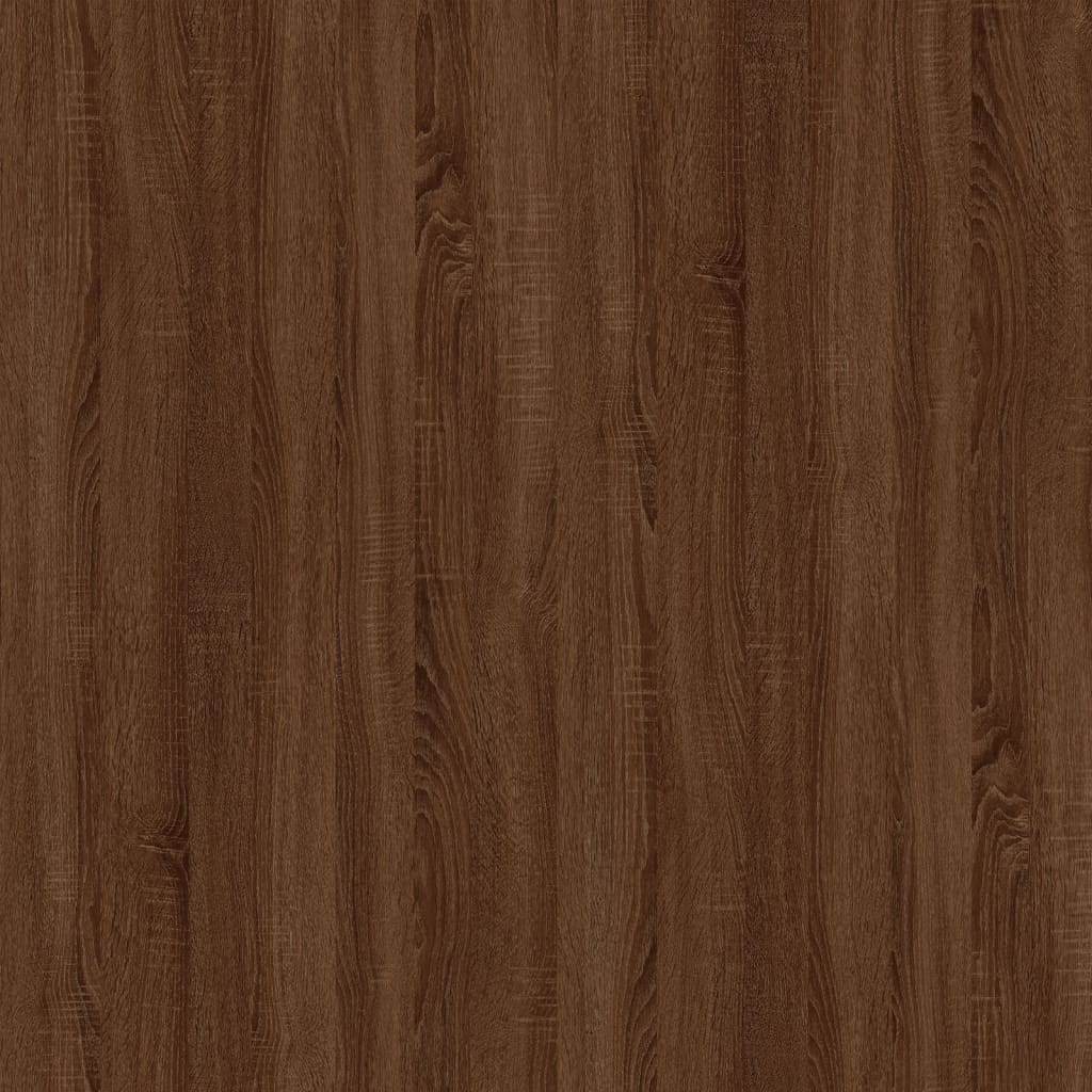 Salontafel 90x50x36,5 cm bewerkt hout bruin eikenkleur is nu te koop bij PeponiXL, paradijselijk wonen!