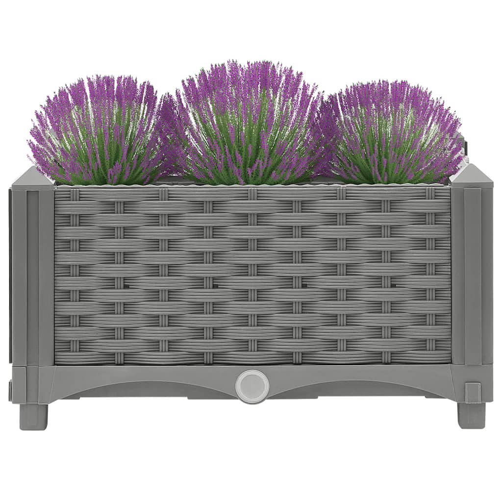Plantenbak verhoogd 40x40x23 cm polypropeen is nu te koop bij PeponiXL, paradijselijk wonen!