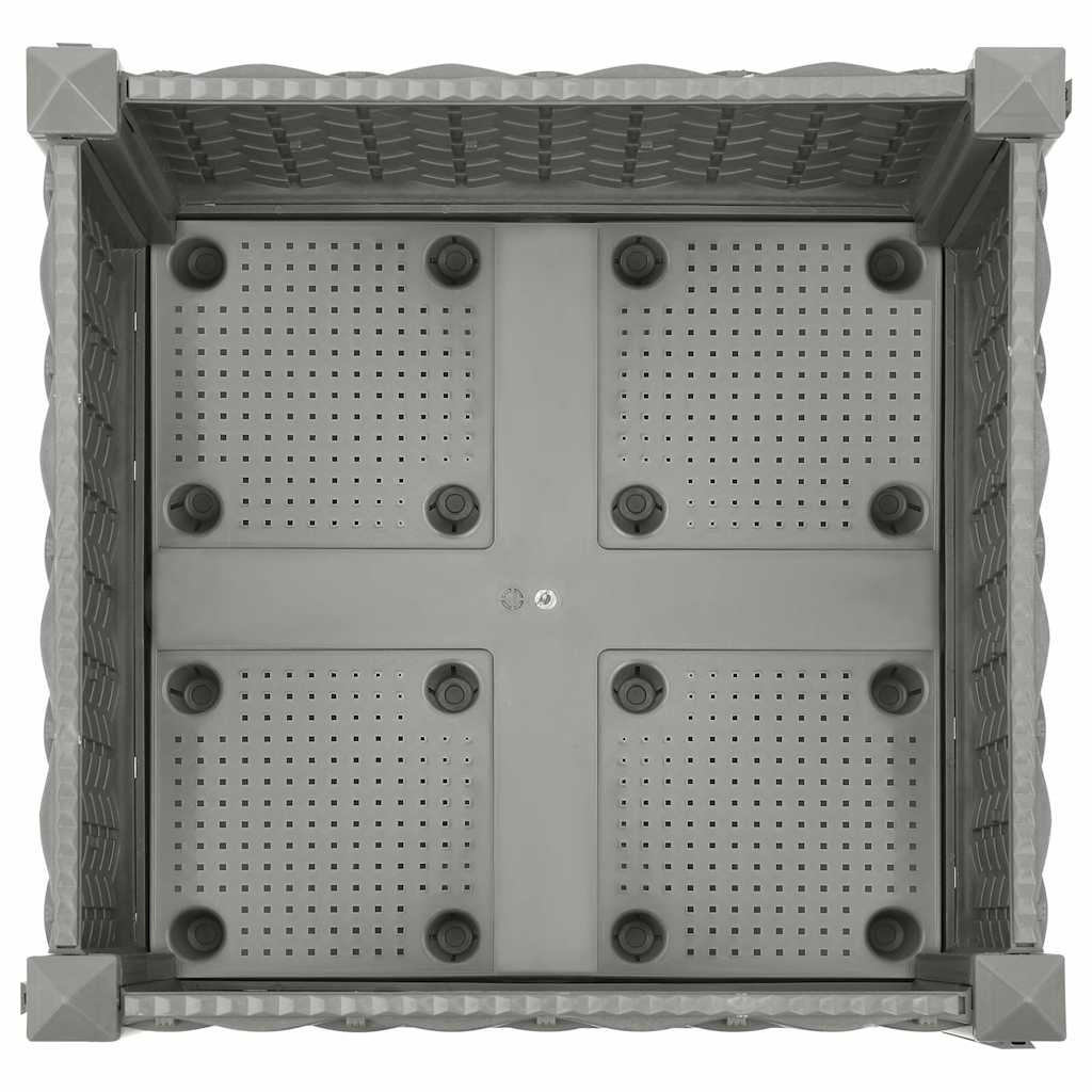 Plantenbak verhoogd 40x40x23 cm polypropeen is nu te koop bij PeponiXL, paradijselijk wonen!